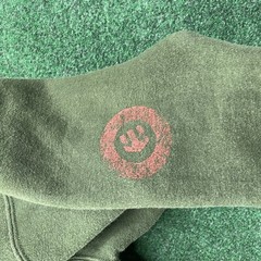 Vintage Etnies Hoodie Mens L Green Y2K Skater Skate Baggy Grunge Punk Sweatshirt