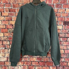 Comfrt Cloud Zip Hoodie Pine Size XXS Unisex