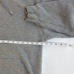 Pro Club Heavyweight Hoodie Mens Medium Heather Gray Pullover Fleece Sweatshirt