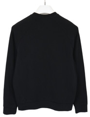 EMPORIO ARMANI Sweatshirt Men’s SMALL Pullover Crew Neck Embossed Logo