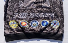 All American Athletics Legend Sports Military Hoodie Men’s Size M Armed Forces