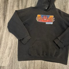 Vintage Made In USA Devilman Hook How Hoodie Size Xl