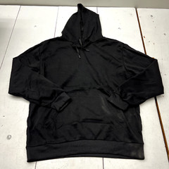 John’s Fashion Black Basic Long Sleeve Hoodie Men’s Size Large