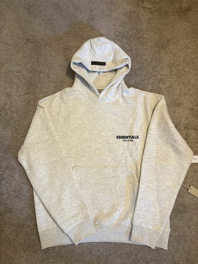 Essentials Hoodie Light Oatmeal Size Large, Brand New