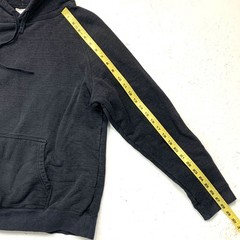 Snow Peak Hoodie Adult Size M Pullover Heavyweight Cotton Gray Kangaroo Pocket