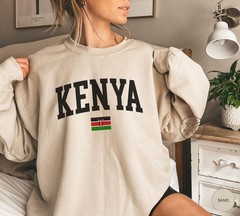 Kenya Sweatshirt Travel Unisex Kenya Trip Sweater Gift Tee