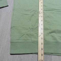 PETER MILLAR Mens L LARGE HOODIE LAVA WASH TEALEAF GREEN PULLOVER SWEATSHIRT