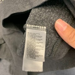 The North Face Men’s Hoodie Size M Gray Pullover Logo Graphic Sweatshirt Casual