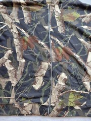 No Boundaries (Dark Tree Camo – 2XL) Zip Hoodie with Long Sleeves heavyweight