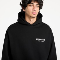 Fear of God Essentials Fleece Hoodie (FW24) Black Authentic Brand New Unopened