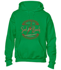 SURFING FANATIC HOODY HOODIE COOL SURFER DESIGN SUMMER HOLIDAY CLOTHING TOP