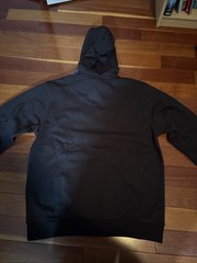 Adidas Trefoil Essentials Hoodie Black Men’s Large L NWT Brand New