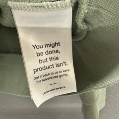 The North Face Hoodie Pullover Light Green Sustainable Circular Design Mens XL