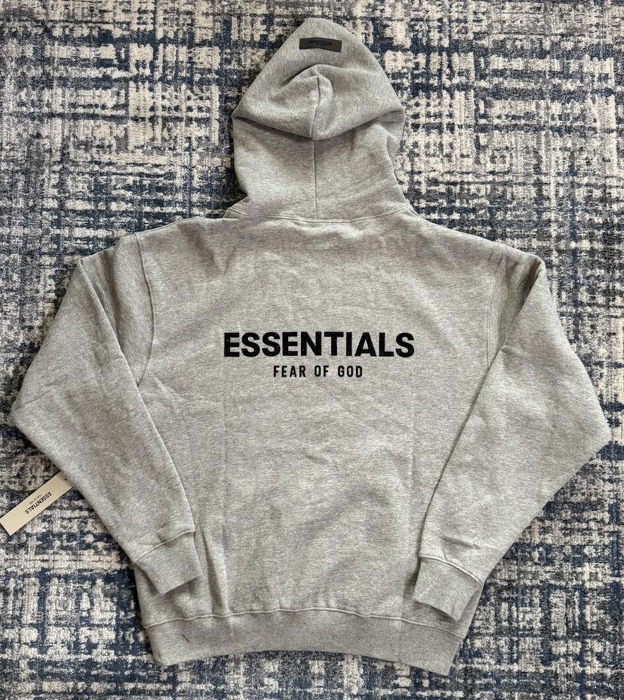 Fear Of God Essentials Hoodie FW22 – Dark Oatmeal – Size Small (S) Brand New NWT