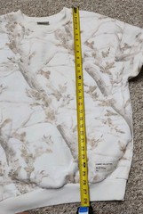 Comfrt White Oak Camo Crewneck Sweatshirt Small