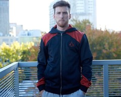 AC Generation Hoodie – Black & Red official Ubisoft **Brand New**