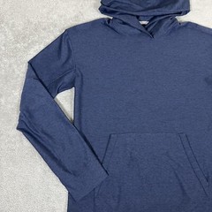 Outdoor Voices Sweatshirt Mens Small Blue Hooded Pullover Gym Hiking