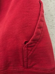 Element Hoodie Sweatshirt Mens XL Red Heavyweight Wind Water Fire Earth Pocket !
