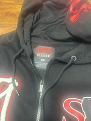Scarface Full Zip Front And Back Logo Embroidered Front Logo Size Xl