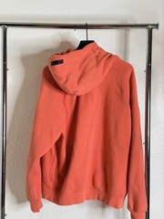 Essentials Fear of God Men’s Coral M Cotton Pullover Logo Hoodie Kangaroo