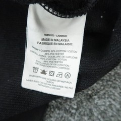 Nike Hoodie Mens Large Black Red Jumpman Classic Pullover Colorblock Jordan