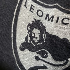 Leomicci Hoodie Mens XL runs Small Black Athletic Athleisure Gym Workout Jumper