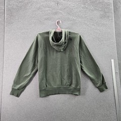 The North Face Men Hoodie M Green Embroidered Fleece Bear Graphic Activewear