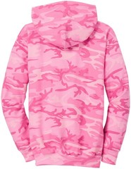 Camo Fleece Pullover Hoodie Camouflage Casual Cotton Blend Hooded Sweatshirt