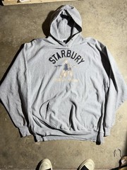 VINTAGE STARBURY BROOKLYN NEW YORK HOODIE MENS SIZE 3XL BASKETBALL NBA PERFECT