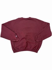 Champion Men’s XL Burgundy Crewneck Pullover Sweatshirt Logo Solid Long Sleeve