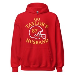 Go Taylor’s Husband Football Chiefs Funny Unisex Hoodie S,M,L,XL,2X,3X,4X