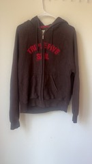 vintage hip-hop triple five soul hoodie Y2K Emo Skater Sweatshirt 555 Sz M Big