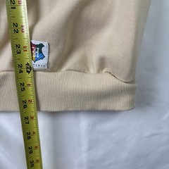 Harry Potter x SHEIN Hogwarts House Banners Sweatshirt Beige Cream Crewneck 3XL