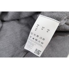 Hugo Boss Sullivan 20 Hoodie Mens Medium Gray Black Tan Colorblock Striped New
