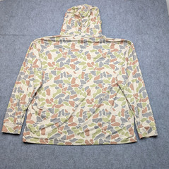 Burlebo Performance Hoodie Men 2XL Rockport Camo UPF 50 Outdoor Athleisure Green