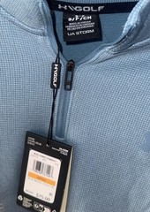 NWT Under Armour Storm 1/4 Zip Golf Pullover Sweatshirt Blue Smoke RV $75 Men S