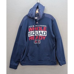Y2K Majestic MLB Hoodie Mens Sz M Whole Squad Ready Medium 2019 Spring Training