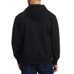 John Deere Men’s Quarter Zip Hoodie, Black Size XL