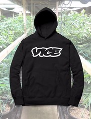 VICE News Media – Black Pullover Logo Hoodie – Vice Magazine NYC – USA Seller