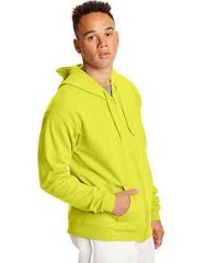Hanes Full Zip Hoodie Sweatshirt Mens ComfortBlend EcoSmart Hood Pockets S-3XL