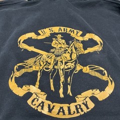 US Cavalry – United States Army Men’s Hoodie – Size Medium – Black