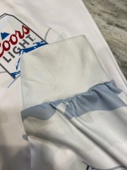 Coors Light Beer Adult Winter Holiday Jumpsuit Hoodie Full Body Suit Small READ