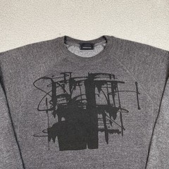 The Seventh Letter Sweatshirt Men’s Size XL Gray Crewneck Pullover Graffiti EUC