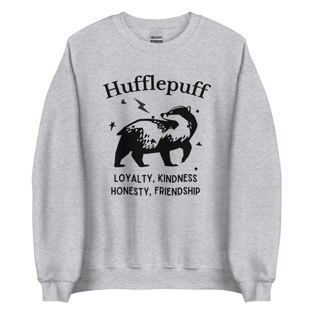 Hufflepuff House Harry Potter Unisex Sweatshirt S,M,L,XL,2X,3X