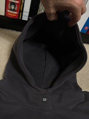 Yeezy GAP Engineered by Balenciaga Logo Hoodie SMALL Mens OVER-SIZED grey men’s