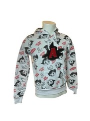 Cozy Fall Street Wear South Pole x Astro Boy Patch & Tile Men’s Graphic Hoodie M