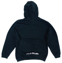 Black Sweat Shirt Top ING San Francisco Bay to Breakers 12K Race Pullover Hoodie