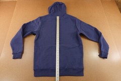 Rudolph Sportswear Mens Size Small Navy Blue Fleece Pocketed Pullover Hoodie NWT