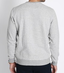 Jachs New York Striped Sustainable Fleece Crewneck Pullover size XXL