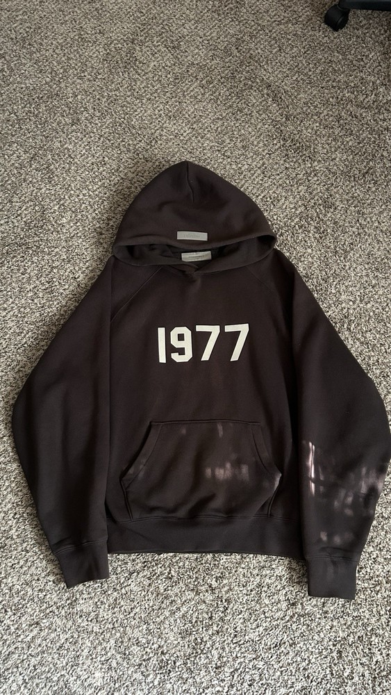 Fear of God Essentials 1977 Iron Hoodie Size S